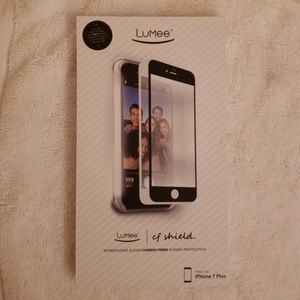 Lumee White Clear Screen Protector